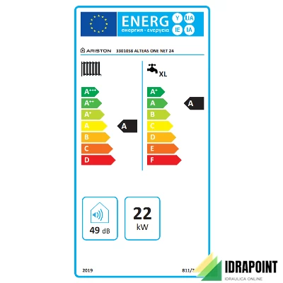 CALDAIA ALTEAS ONE+NET 24 A METANO