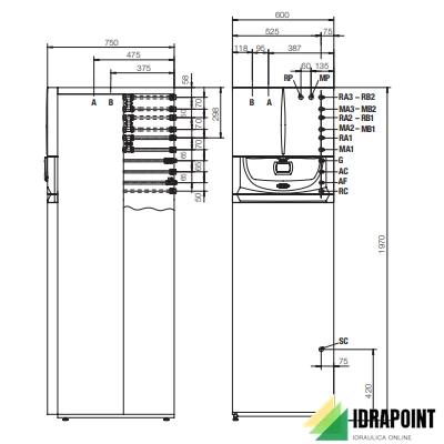CALDAIA HERCULES SOLAR 200 CONDENS A METANO