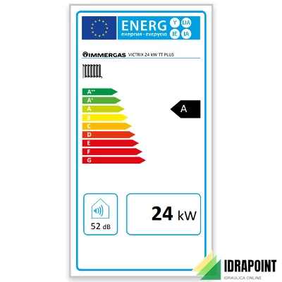 CALDAIA VICTRIX 24 KW TT PLUS A METANO/GPL