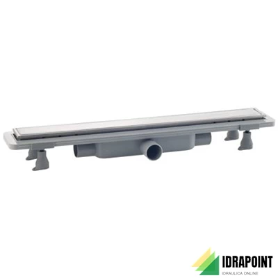 CANALETTA ACCIAIO INOX 1000X60XH60 MM PIASTRELLABILE