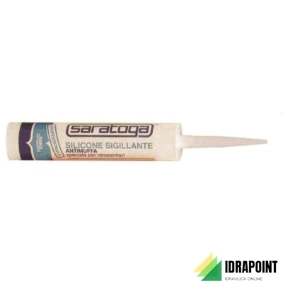 CARTUCCIA SILICONE 280 GR BIANCO ANTIMUFFA