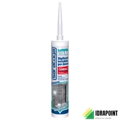 CARTUCCIA SILICONE CRYSTAL CLEAR PER DOCCE