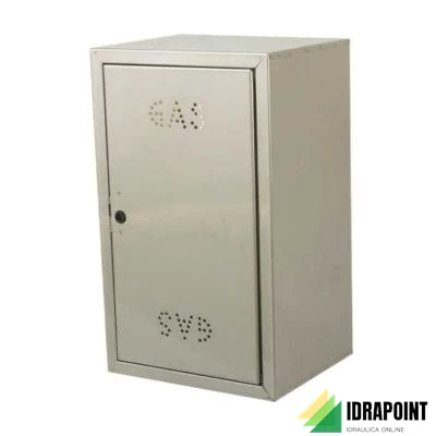 CASSETTA X CONTATORE GAS ACCIAIO INOX 500X400 A MM