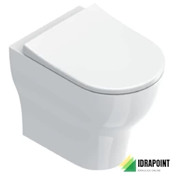 SFERA VASO FILO PARETE 52X35X41 CM BIANCO LUCIDO