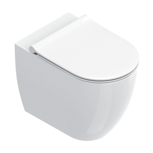 SFERA VASO FILO PARETE 54,5X35X41 CM BIANCO LUCIDO