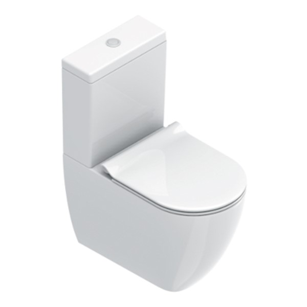 SFERA CASSETTA PER VASO MONOBLOCCO 05 1563  BIANCO LUCIDO