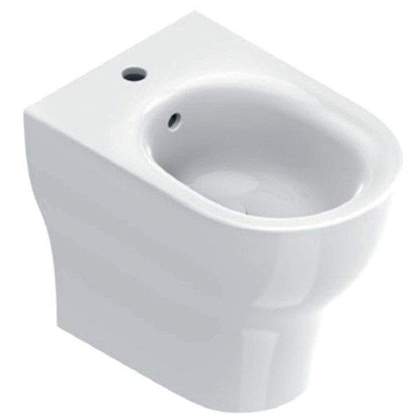 SFERA BIDET FILO PARETE 52X35X41 CM BIANCO LUCIDO