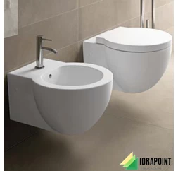 BIDET SOSPESO SERIE EASY EVO BIANCO LUCIDO
