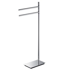 PIANTANA SQUARE CON 2 PORTA SALVIETTE