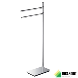 PIANTANA SQUARE CON 2 PORTA SALVIETTE