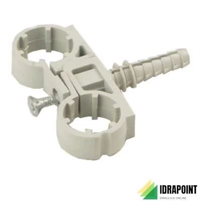 COLLARE DOPPIO NYLON Ø 16 MM