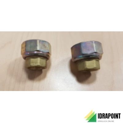 COPPIA BOCCHETTONI PER POMPE Ø 1