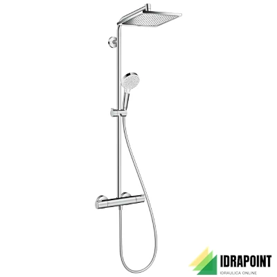 CROMETTA E SHOWERPIPE 240 1JET CON TERMOSTATICO