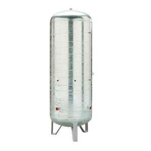 SERBATOIO ACCIAIO ZINCATO INAIL - 100 LT - 8 BAR