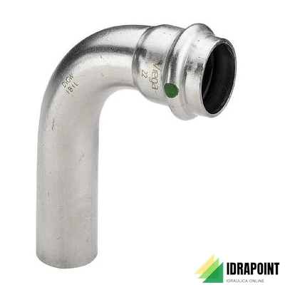 CURVA 90° MF 2316.1 INOX PRESSIONE X ACQUA Ø 42 MM