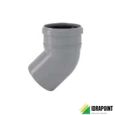 CURVA A 45° INNESTO HTB Ø 90 MM