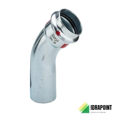 CURVA A 45° MF ZINCATA PRESTABO Ø 76,1 MM