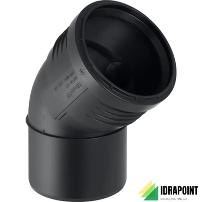 CURVA A 45° PP SILENT Ø 125 MM