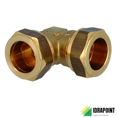 CURVA COMPRESSIONE Ø 12X12 MM OGIVA OTTONE