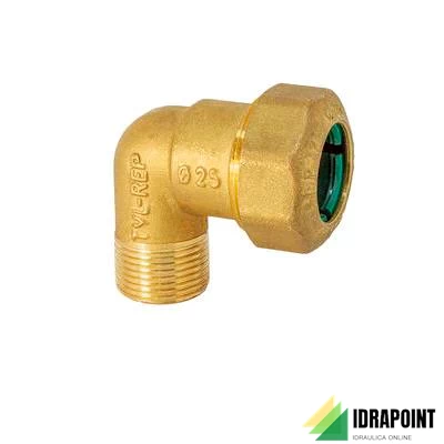 CURVA OTTONE FP X TUBO PE Ø 50X1.1/2