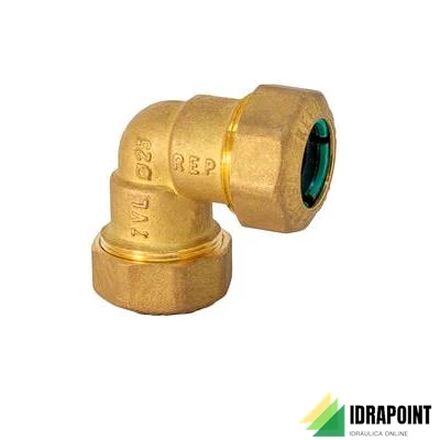 CURVA OTTONE PP X TUBO PE Ø 25X25 MM