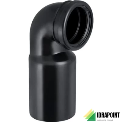 CURVA PER WC SOSPESO IN PE - Ø 110 MM