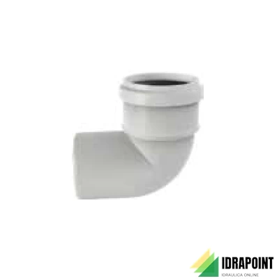 CURVA PP INNESTO 87° Ø 90 MM SILERE