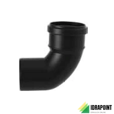 CURVA RAGGIATA 87°30' BLACKFIRE Ø 50 MM