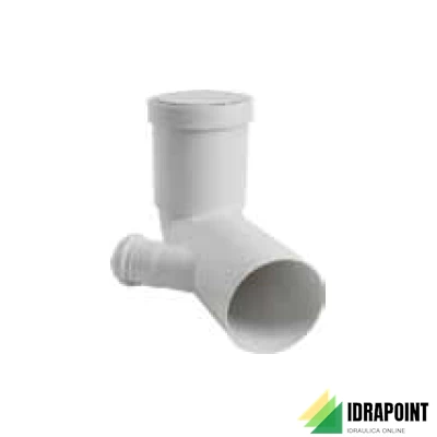 CURVA WC CON ATTACCO DX INNESTO HTSBL Ø 110/50 MM