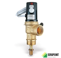 VALVOLA SCARICO TERMICO TERMOFLUX INAIL Ø 1.1/4