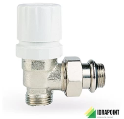 VALVOLA TERMOSTATIZZABILE A SQUADRA RAME Ø 3/8