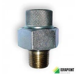 GIUNTO DIELETTRICO ACCIAIO GALVANICO/OTTONE Ø 1/2