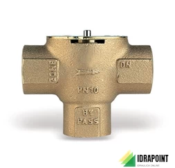 VALVOLA DI ZONA 3 VIE N.C. BRONZO Ø 3/4