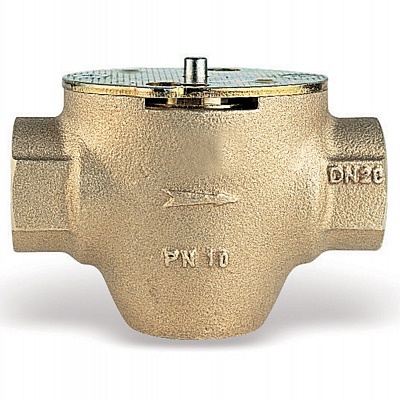 VALVOLA DI ZONA 2 VIE N.C. BRONZO Ø 1.1/4