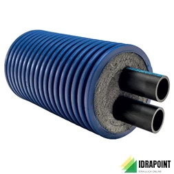 TUBI PREISOLATI MICROFLEX DUO Ø 50 MM PER ACQUA FREDDA