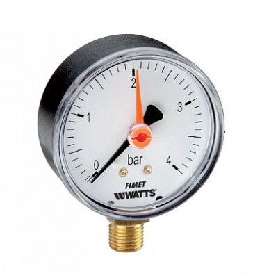 MANOMETRO ATT.RADIALE BAR 0-16 INAIL