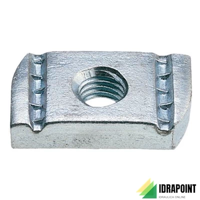 DADO PASSANTE M8 PER PROFILATO 41X41 MM