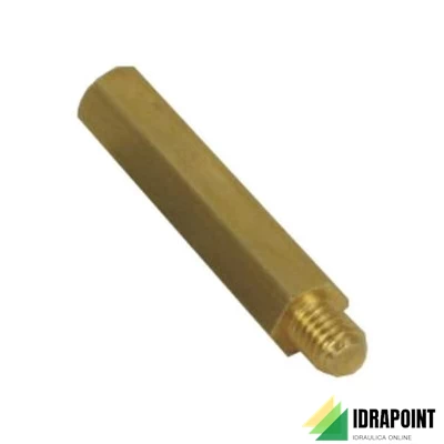 DISTANZIATORE OTTONE CM 5