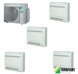 QUADRISPLIT 4MXM80N + 4 FVXM35F