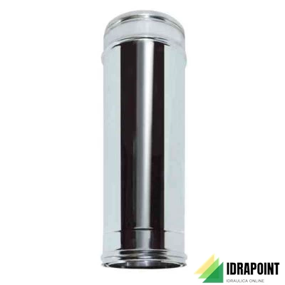 ELEMENTO DRITTO L. 1000 MM AN ISO ARIA Ø 100/120 MM