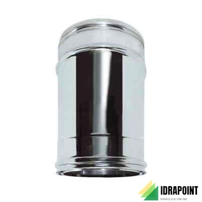 ELEMENTO DRITTO L. 250 MM AN ISO ARIA Ø 80/100 MM