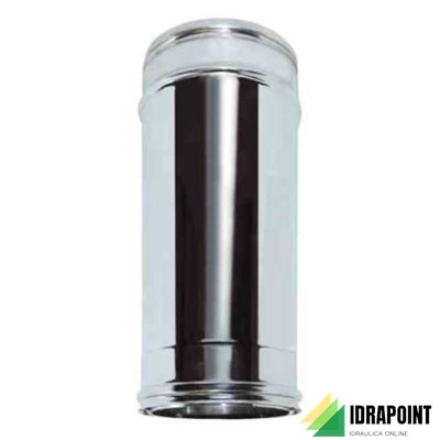 ELEMENTO DRITTO L. 500 MM AN ISO ARIA Ø 80/100 MM