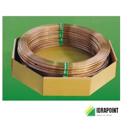 TUBO RAME NUDO Ø 8X1 MM SCUDO