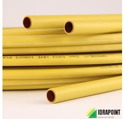 TUBO RAME SMISOL GAS GIALLO Ø 12X1 MM