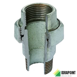 BOCCHETTO SEDE CONICA MF ZINCATO Ø 1/4