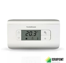 TERMOSTATO A BATTERIA LCD ESTATE/INVERNO CON SPIA CH115