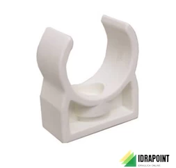 CLIP FISSAGGIOA MURO PER TUBO SCARICO CONDENSA IN PVC Ø 20 M