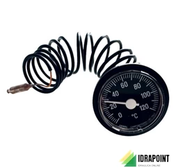 TERMOMETRO INCASSO CON CAPILLARE TCC 52