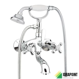 BATTERIA ESTERNA VASCA FLESSIBILE/DOCCIA MARGOT