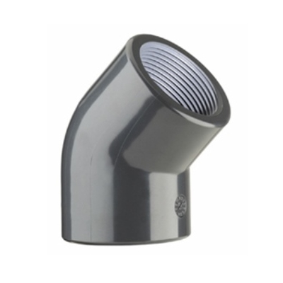 GOMITO 45° PVC 1/2